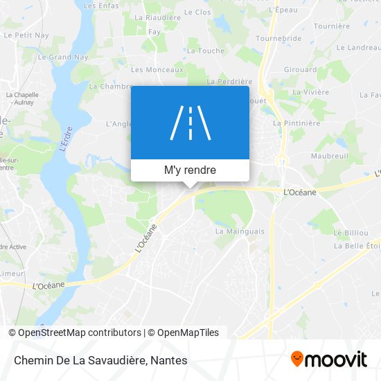 Chemin De La Savaudière plan