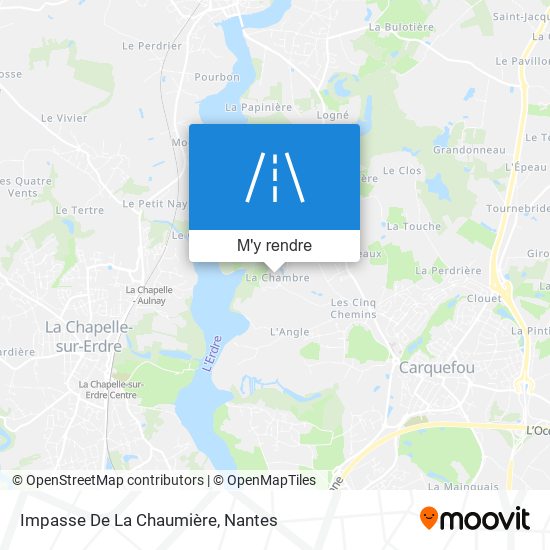 Impasse De La Chaumière plan
