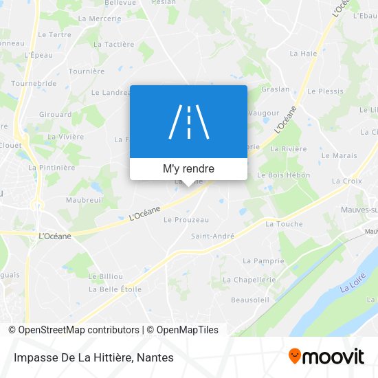 Impasse De La Hittière plan