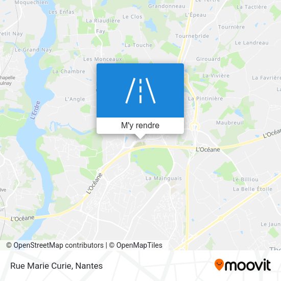 Rue Marie Curie plan