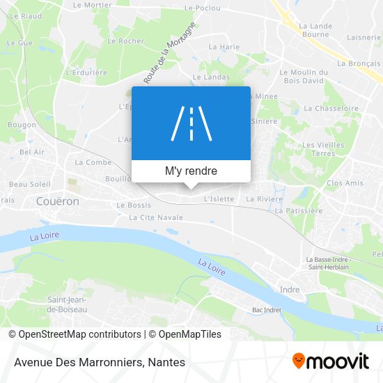 Avenue Des Marronniers plan