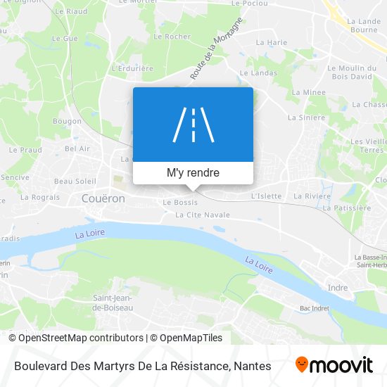 Boulevard Des Martyrs De La Résistance plan