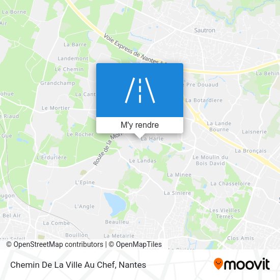 Chemin De La Ville Au Chef plan
