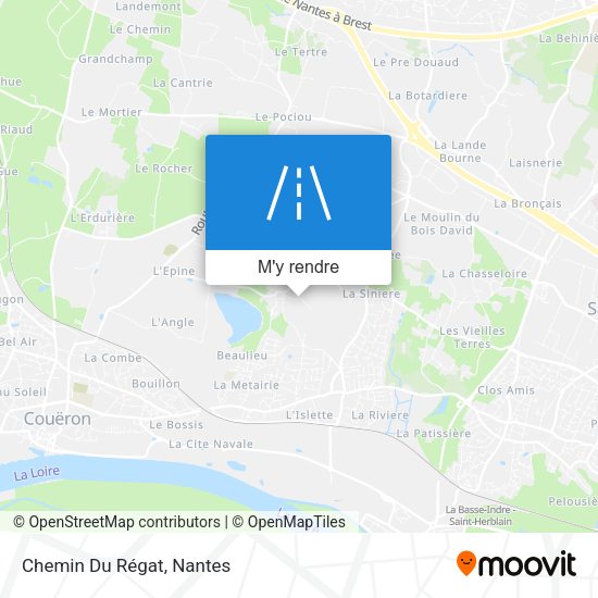 Chemin Du Régat plan