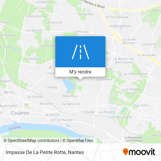 Impasse De La Petite Rotte plan