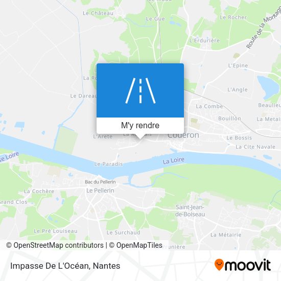 Impasse De L'Océan plan