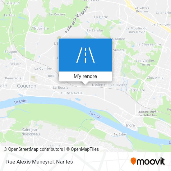 Rue Alexis Maneyrol plan