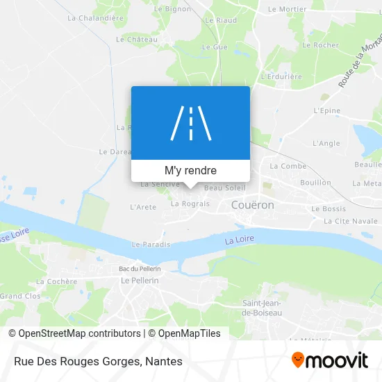 Rue Des Rouges Gorges plan