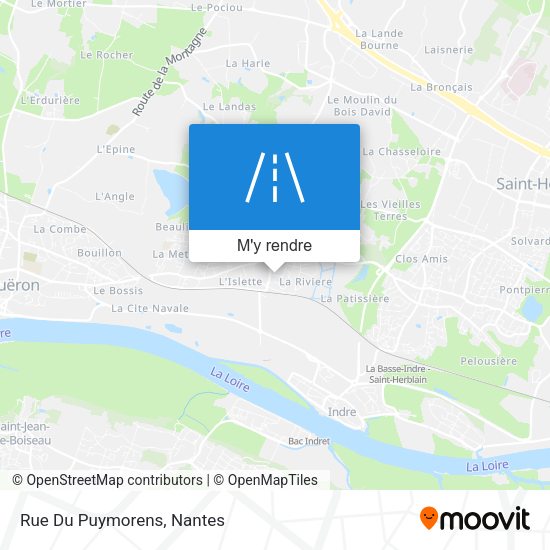 Rue Du Puymorens plan