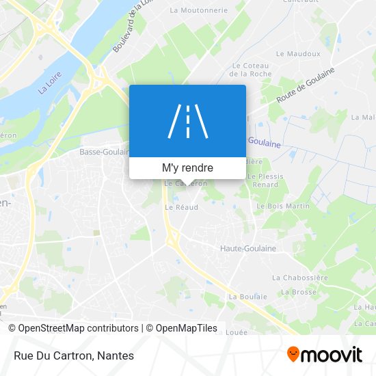 Rue Du Cartron plan