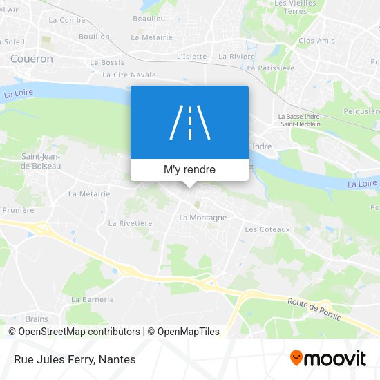 Rue Jules Ferry plan