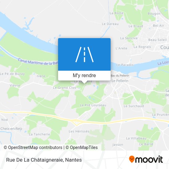 Rue De La Châtaigneraie plan