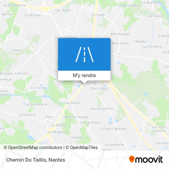 Chemin Du Taillis plan