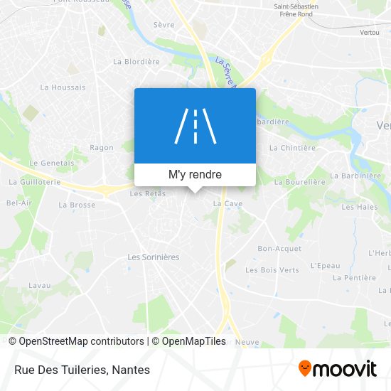 Rue Des Tuileries plan