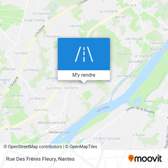 Rue Des Frères Fleury plan