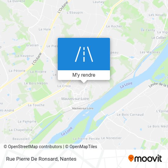 Rue Pierre De Ronsard plan