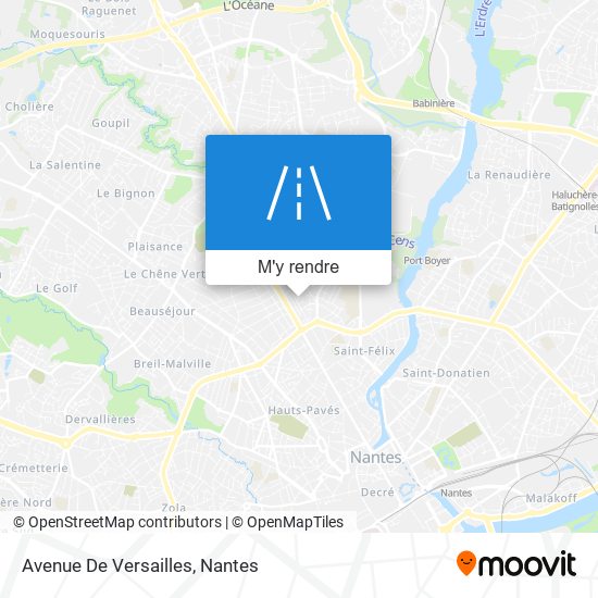 Avenue De Versailles plan