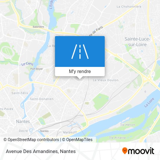 Avenue Des Amandines plan