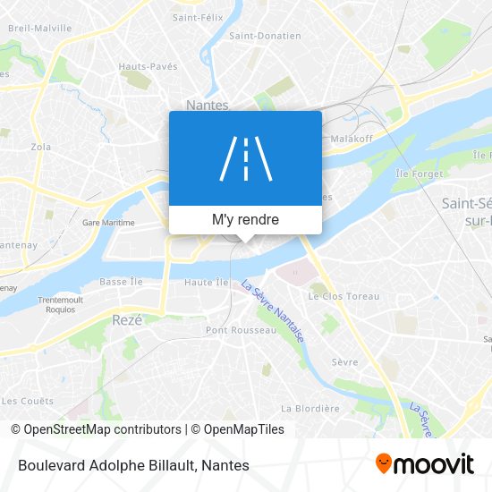 Boulevard Adolphe Billault plan
