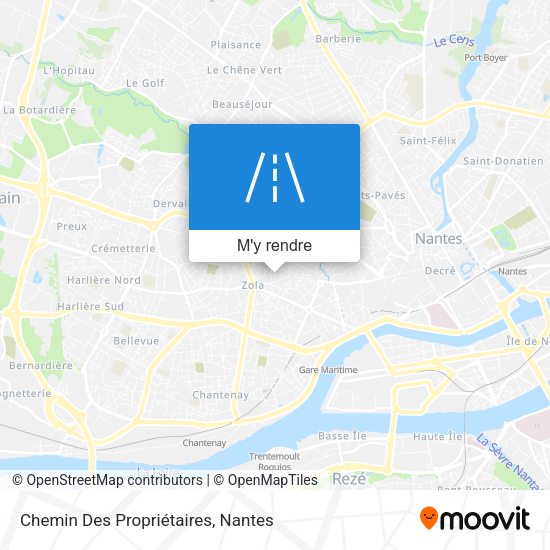 Chemin Des Propriétaires plan
