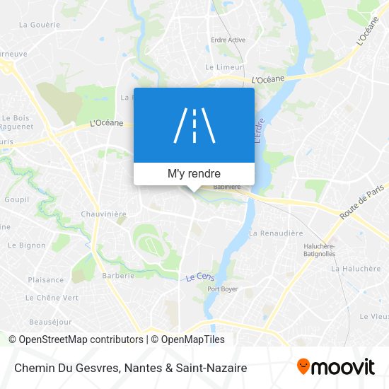 Chemin Du Gesvres plan