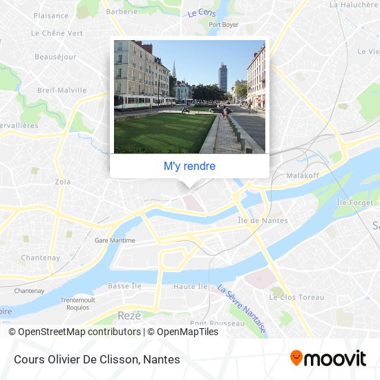 Cours Olivier De Clisson plan