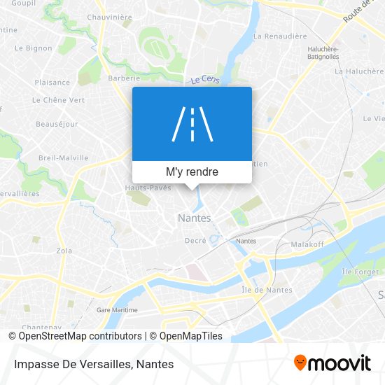 Impasse De Versailles plan