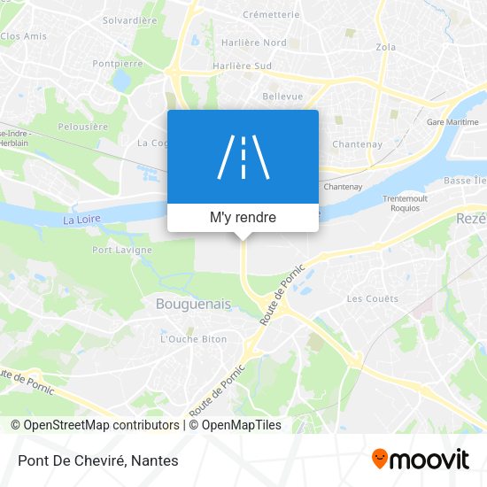 Pont De Cheviré plan