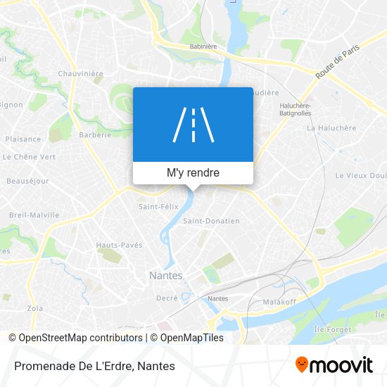 Promenade De L'Erdre plan