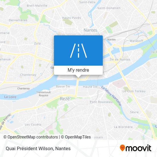 Quai Président Wilson plan