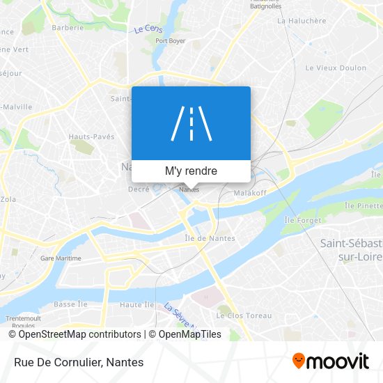 Rue De Cornulier plan