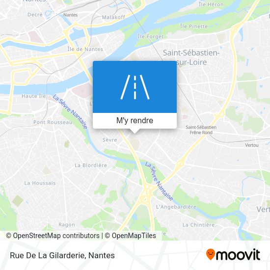 Rue De La Gilarderie plan