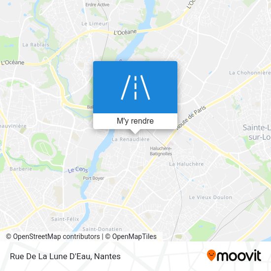 Rue De La Lune D'Eau plan