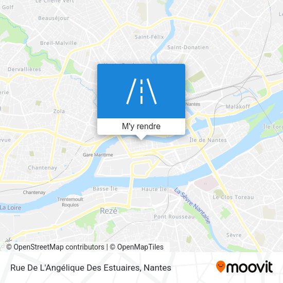 Rue De L'Angélique Des Estuaires plan