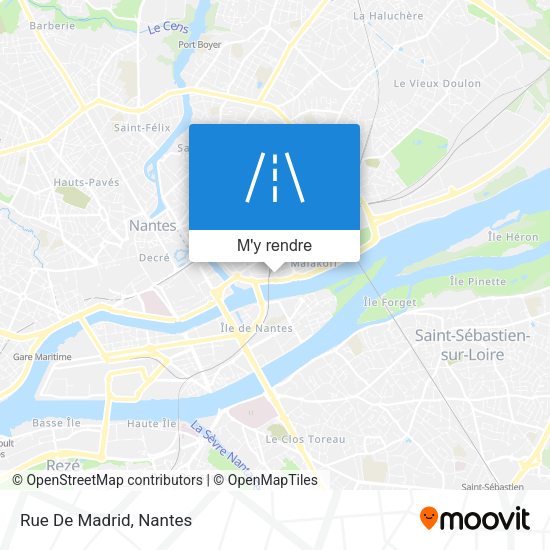 Rue De Madrid plan