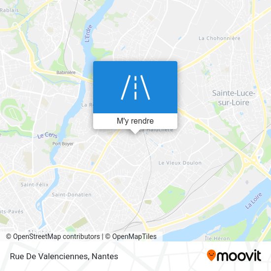 Rue De Valenciennes plan