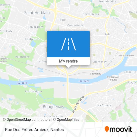 Rue Des Frères Amieux plan