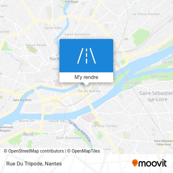 Rue Du Tripode plan