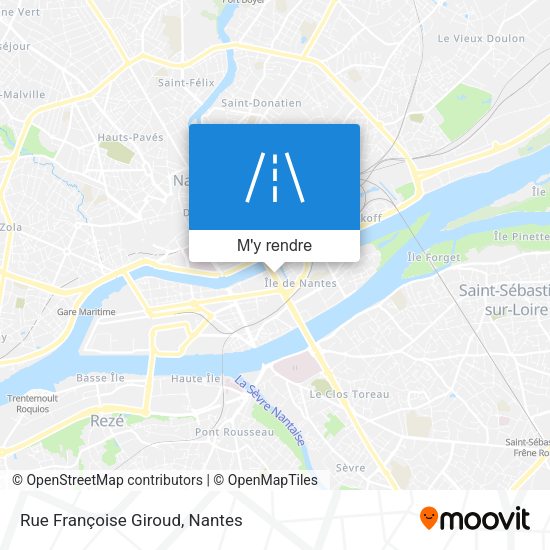 Rue Françoise Giroud plan