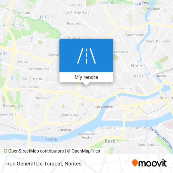 Rue Général De Torquat plan