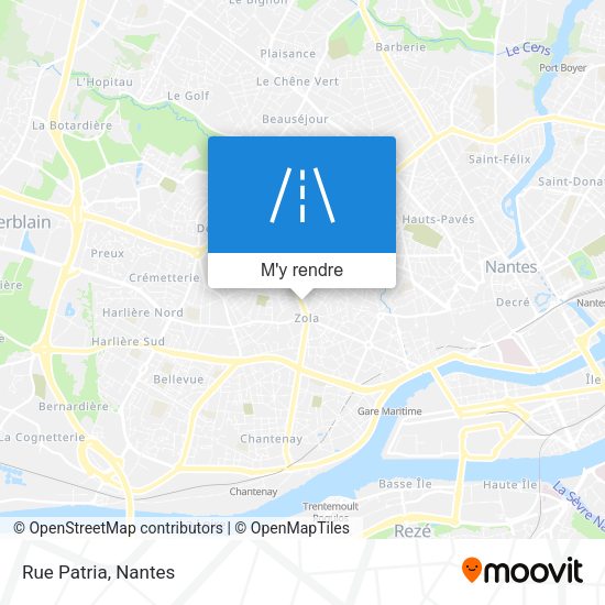 Rue Patria plan