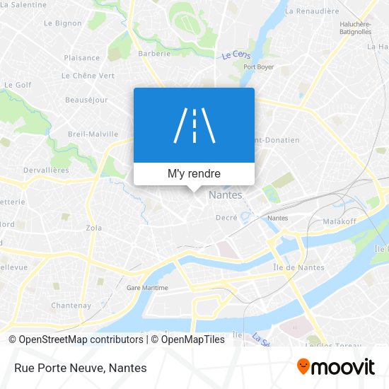 Rue Porte Neuve plan