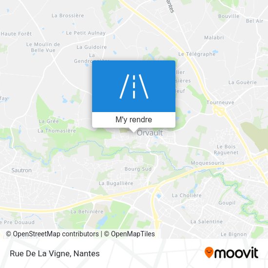 Rue De La Vigne plan