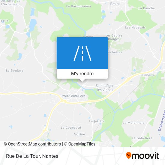 Rue De La Tour plan