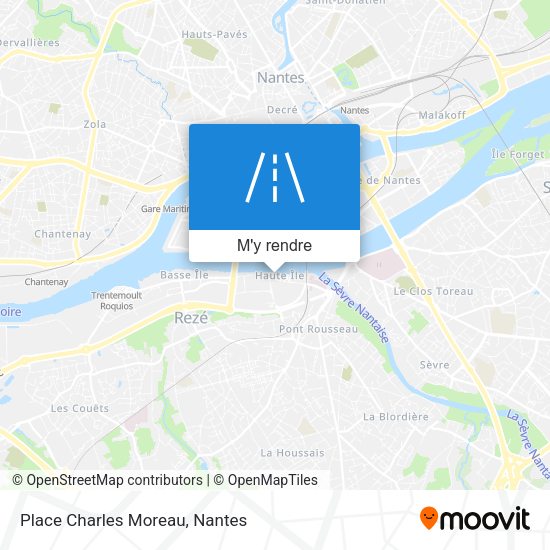 Place Charles Moreau plan