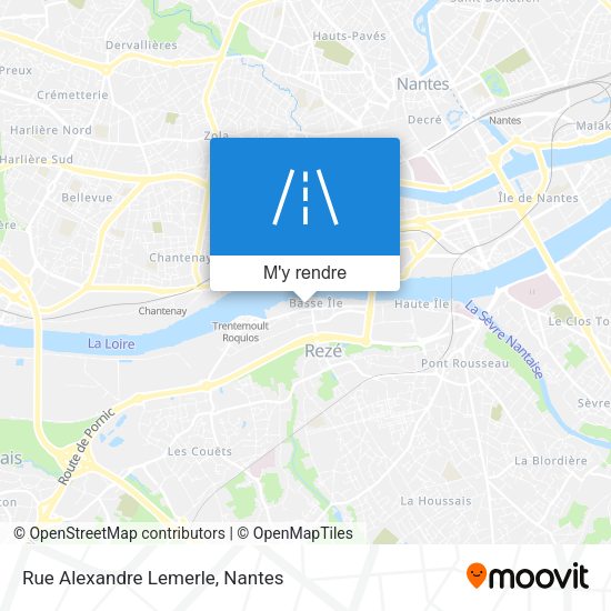 Rue Alexandre Lemerle plan