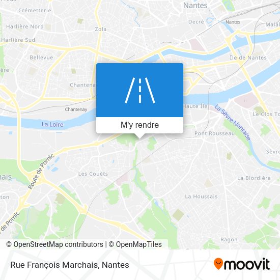 Rue François Marchais plan