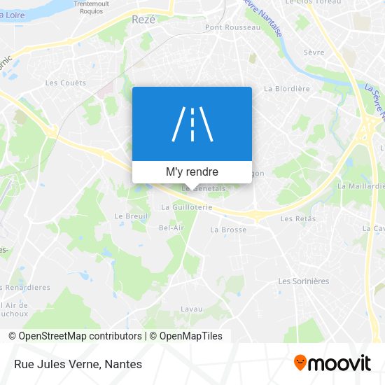 Rue Jules Verne plan