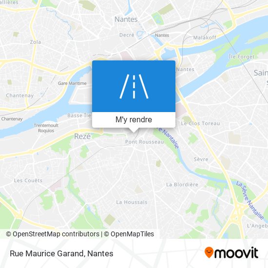 Rue Maurice Garand plan