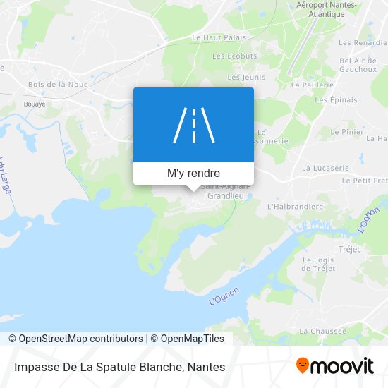 Impasse De La Spatule Blanche plan